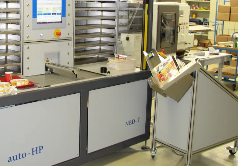 Meettafel HP Machine NBDBT